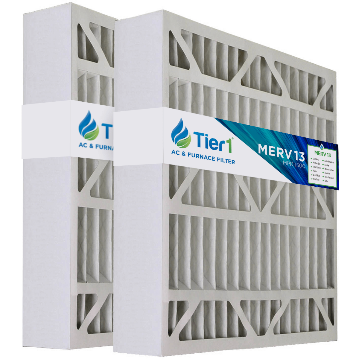 Tier1 brand replacement for Electro Air - 20 x 21 x 5 - MERV 13 (2-Pack) - DiscountFilterStore.com