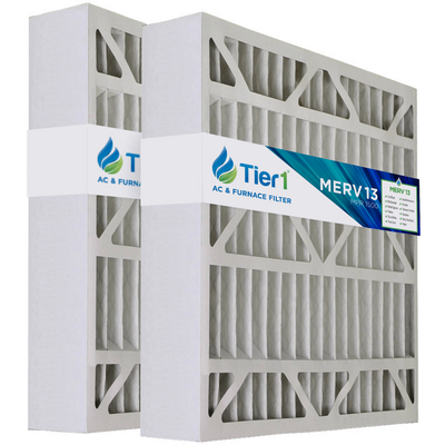 Tier1 brand replacement for Lennox X0585 - 20 x 20 x 5 - MERV 13 (2-Pack) - Air Filters - 100.99 - DiscountFilterStore.com