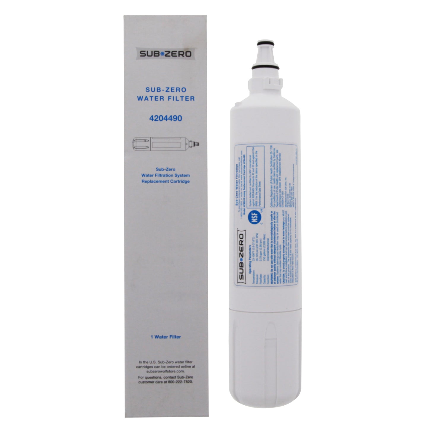 4204490 Sub-Zero Refrigerator Water Filter - DiscountFilterStore.com
