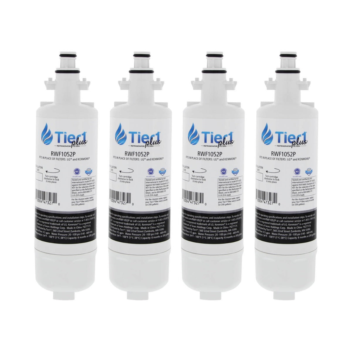 LT700P LG Comparable Lead and Mercury Reducing Refrigerator Water Filter By Tier1 Plus - DiscountFilterStore.com