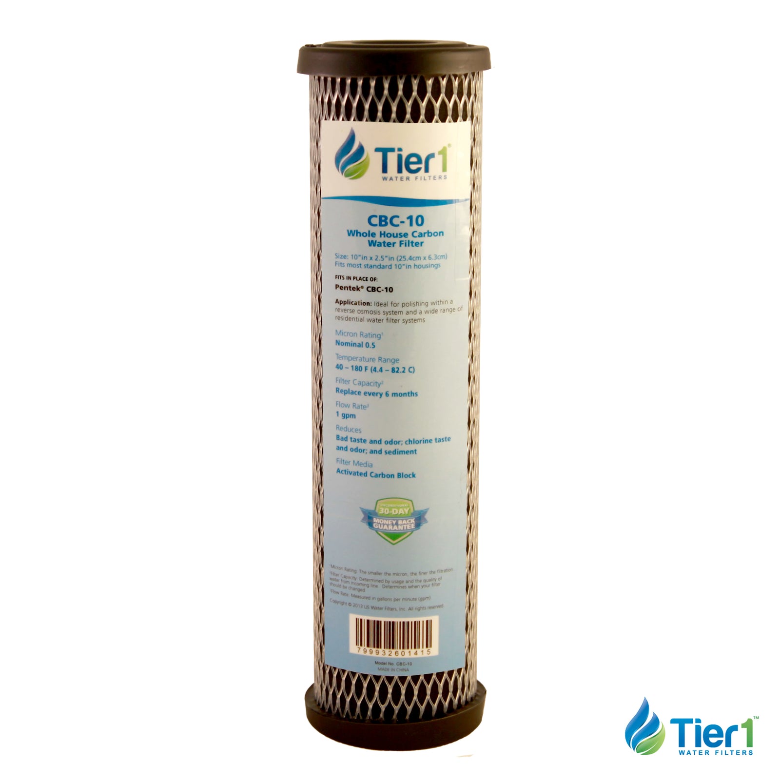 Pentek C1 Comparable Carbon Block Water Filter by Tier1 - DiscountFilterStore.com