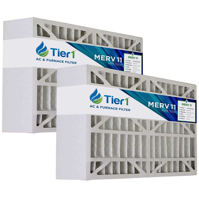 Tier1 brand replacement for Lennox X5425 - 16 x 28 x 6 - MERV 11 (2-Pack) - Air Filters - 76.65 - DiscountFilterStore.com