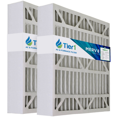 Tier1 brand replacement for Aprilaire #201 - 20 x 25 x 6 - MERV 11 (2-Pack) - Air Filters - 81.08 - DiscountFilterStore.com