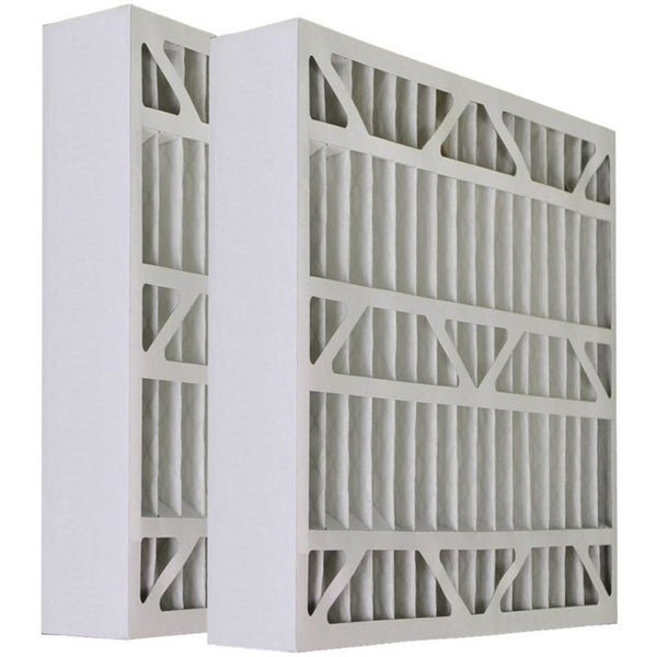 Tier1 brand replacement for Aprilaire #201 - 20 x 25 x 6 - MERV 11 (2-Pack) - Air Filters - 81.08 - DiscountFilterStore.com