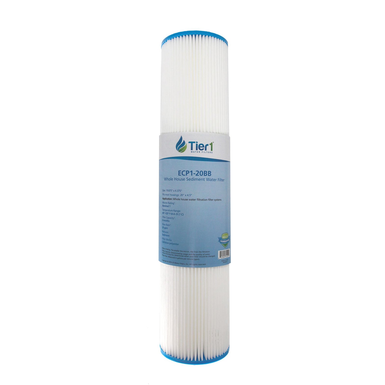 ECP1-20BB Pentek Comparable Replacement Filter Cartridge by Tier1 - DiscountFilterStore.com