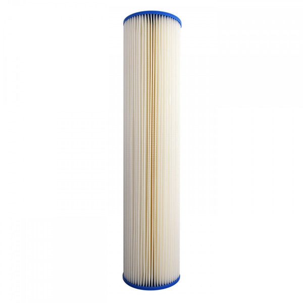 20 inch x 4.5 inch Whole House Pleated Polyester Water Filter by Tier1 (5 Micron) - Whole House Cartridges - 20.86 - DiscountFilterStore.com
