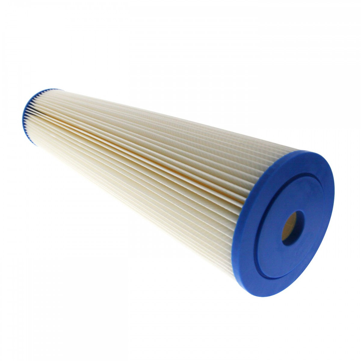 20 inch x 4.5 inch Whole House Pleated Polyester Water Filter by Tier1 (5 Micron) - DiscountFilterStore.com