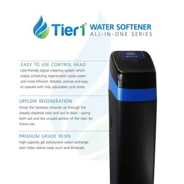 Everyday Series All-in-One High Efficiency Digital Water Softener By Tier1 - Whole House Systems - 1091.99 - DiscountFilterStore.com