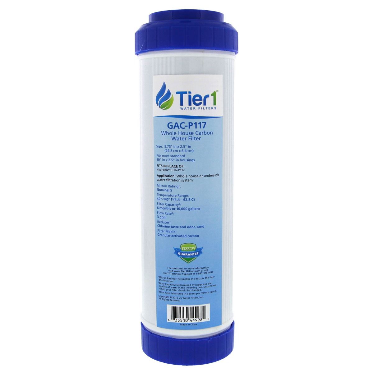 AP117 Comparable Granular Activated Carbon Replacement Cartridge by Tier1 - DiscountFilterStore.com