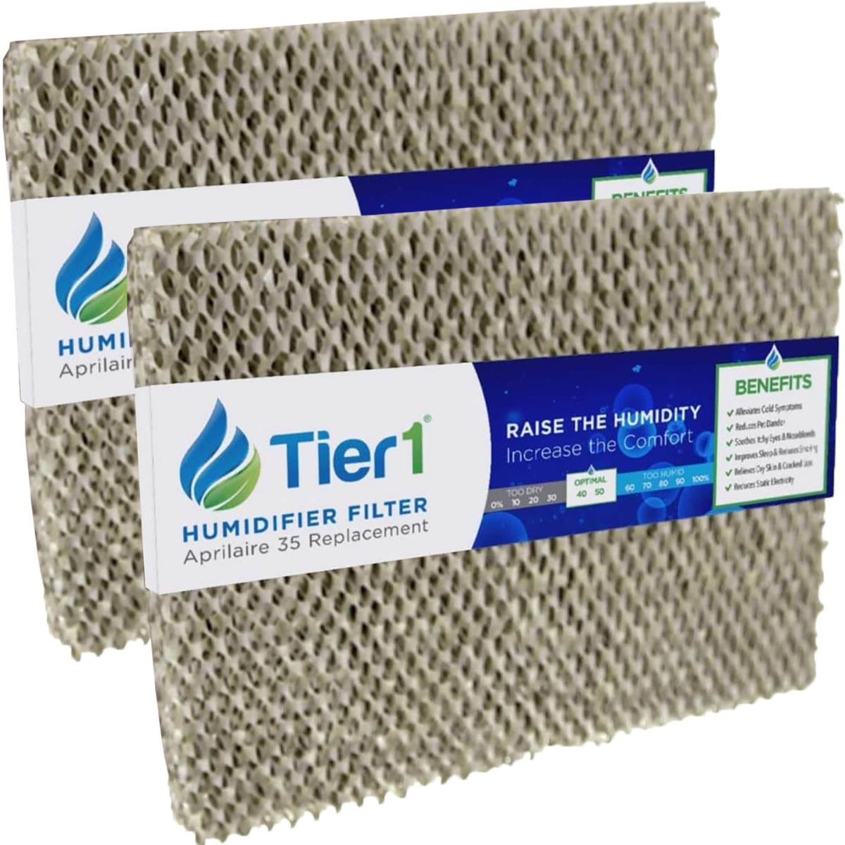 Aprilaire 35 Replacement Humidifier Water Panel by Tier1 (2-Pack) - DiscountFilterStore.com