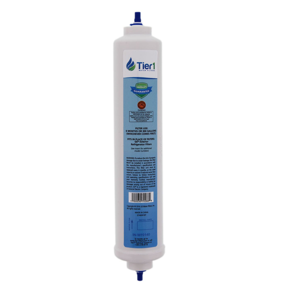 GXRTDR GE Inline Water Filter Cartridge Comparable By Tier1 - DiscountFilterStore.com