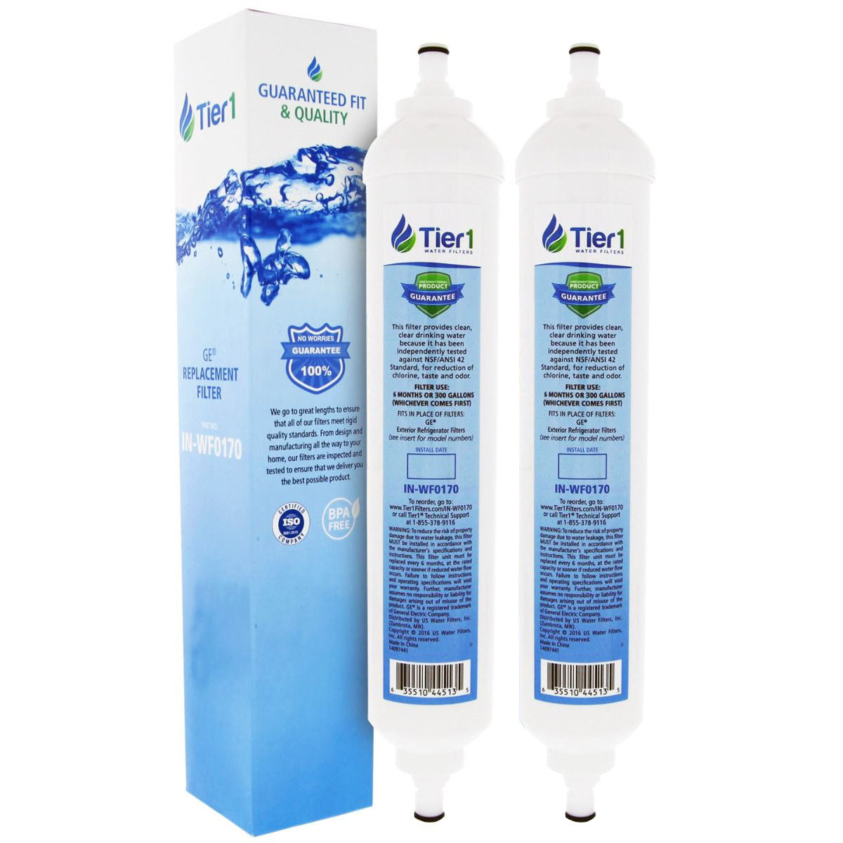 GXRTQR GE SmartWater Inline Comparable Replacement Cartridge by Tier1 - DiscountFilterStore.com