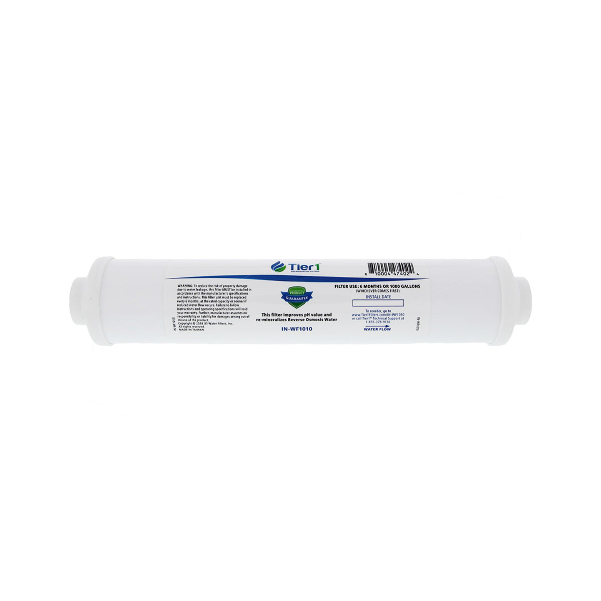 WF1010 Reverse Osmosis Alkaline Quick-Fitting Water Filter by Tier1 - DiscountFilterStore.com