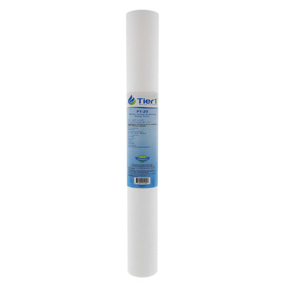 P1-20 Pentek Comparable Sediment Water Filter by Tier1 - Whole House Cartridges - 12.14 - DiscountFilterStore.com