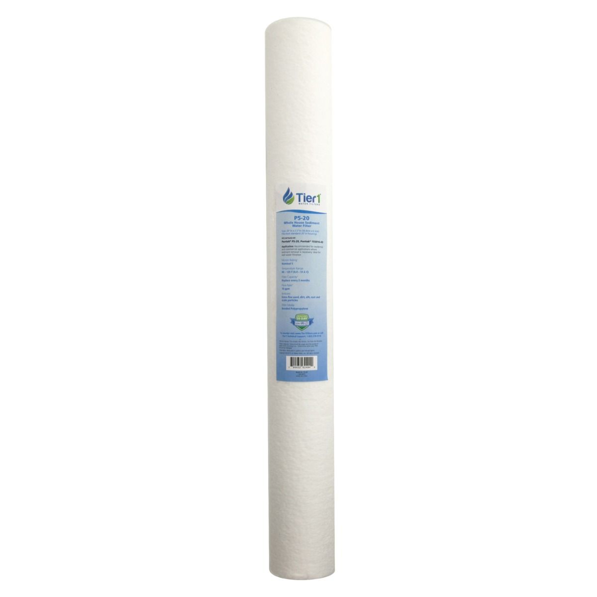 P5-20 Pentek Comparable Whole House Sediment Water Filter by Tier1 - DiscountFilterStore.com