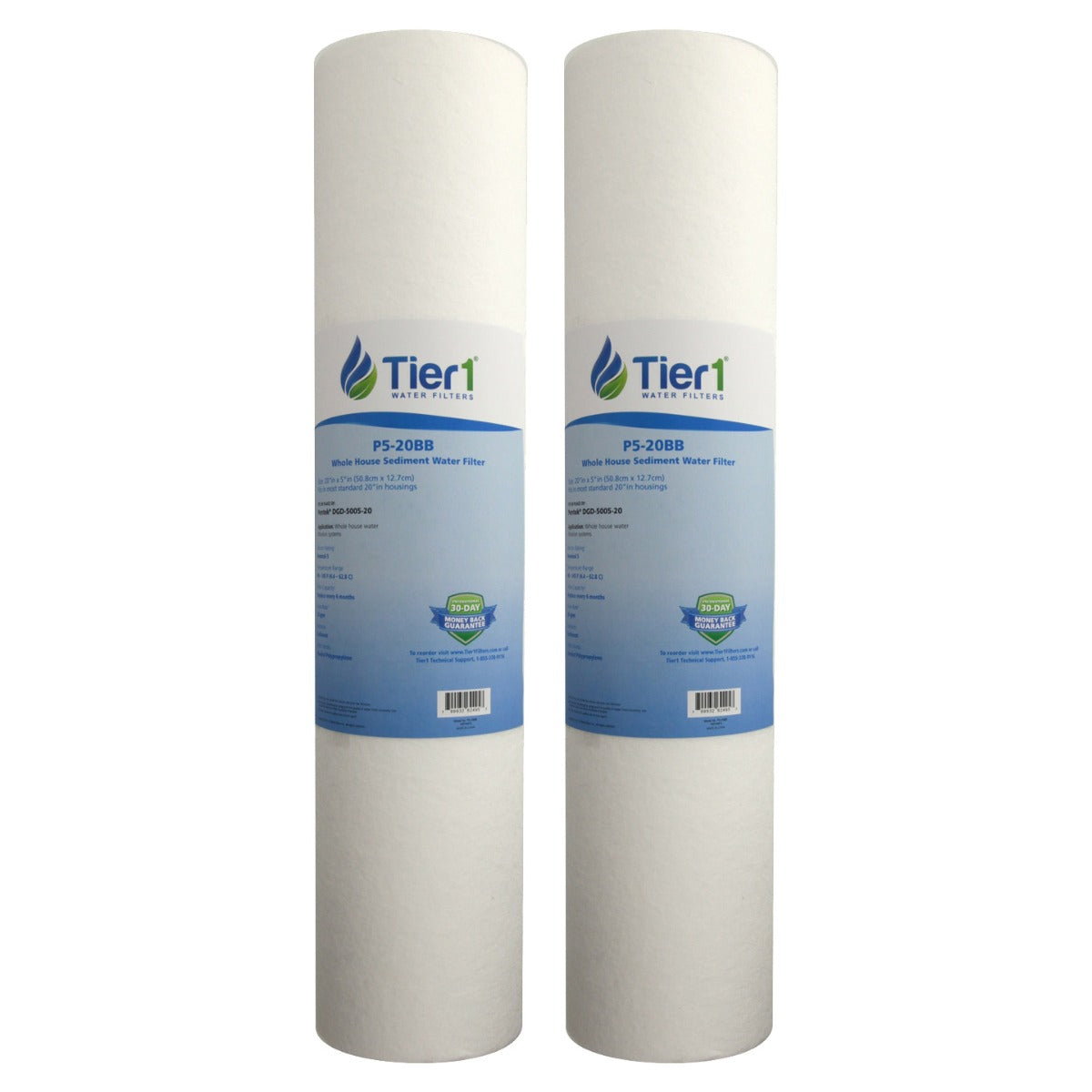 DGD-5005-20 Pentek Whole House Filter Replacement Cartridge by Tier1 - DiscountFilterStore.com
