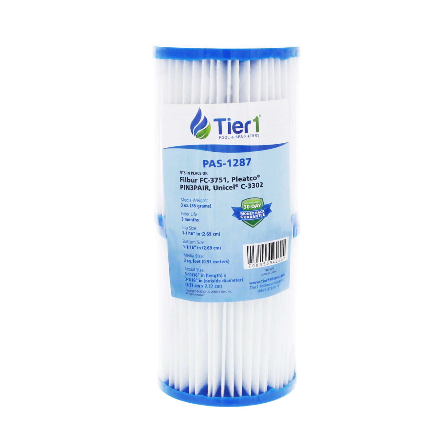 3-11/16 x 3-1/16 Inch Tier1 Brand Replacement For 59904 (2-Pack) - DiscountFilterStore.com