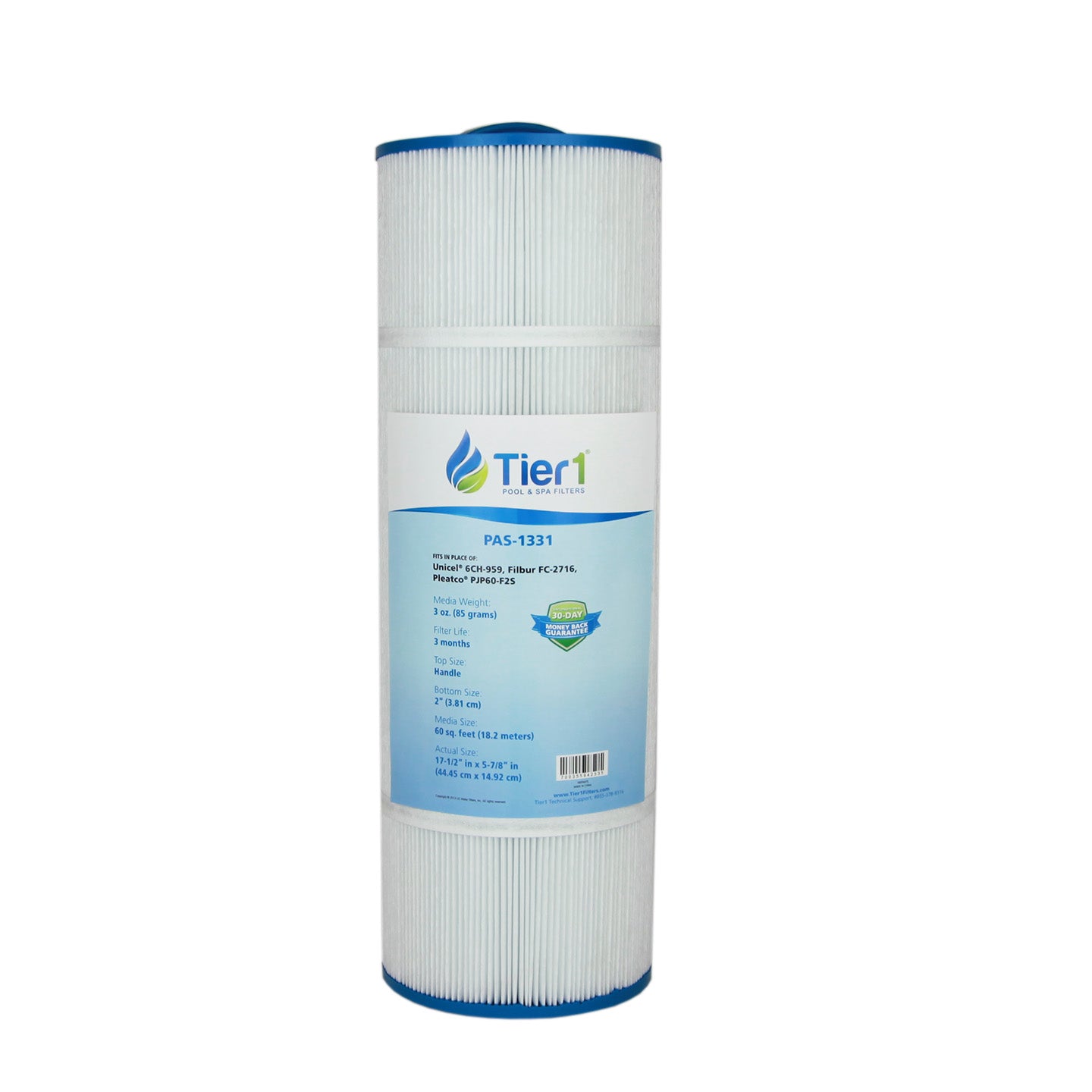17-1/2 x 5-7/8 Inch Tier1 Brand Replacement For 2000-286 & 20086-001 - DiscountFilterStore.com
