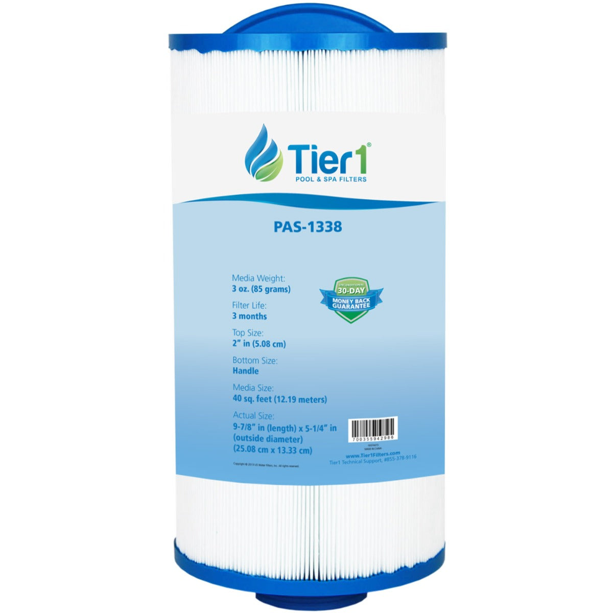 9-7/8 x 5-1/4 Inch Tier1 Brand Replacement For 6540-723, PJW40SC-F2M, 5CH-402 - DiscountFilterStore.com