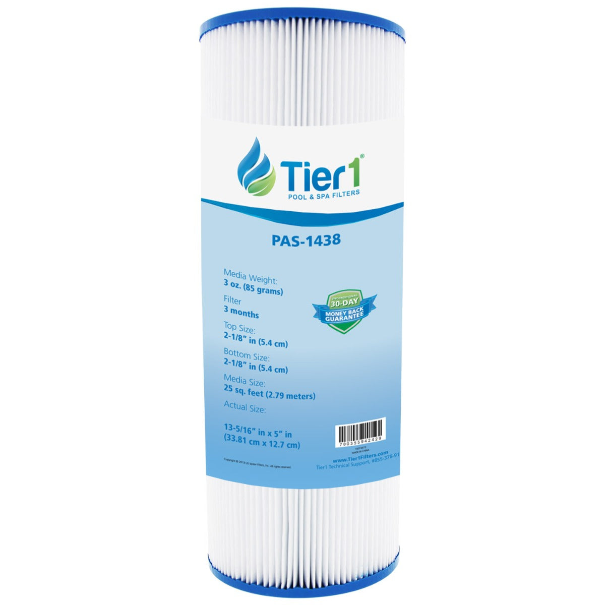 13-5/16 x 5 Inch Tier1 Brand Replacement For 17-2327, 100586, 33521, 25392, 303909, M-4326, 817-2500 & R173429 - DiscountFilterStore.com