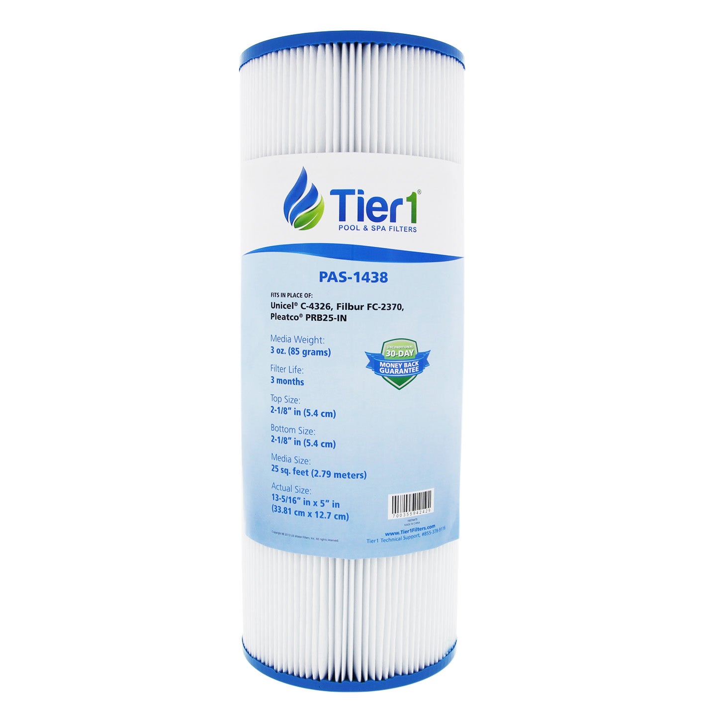 13-5/16 x 5 Inch Tier1 Brand Replacement For 17-2327, 100586, 33521, 25392, 303909, M-4326, 817-2500 & R173429 - DiscountFilterStore.com