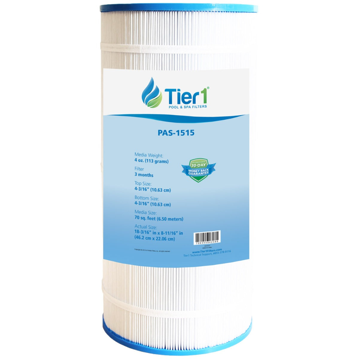 18-3/16 x 8-11/16 Inch Tier1 Replacement Filter For WC108-572SX - DiscountFilterStore.com