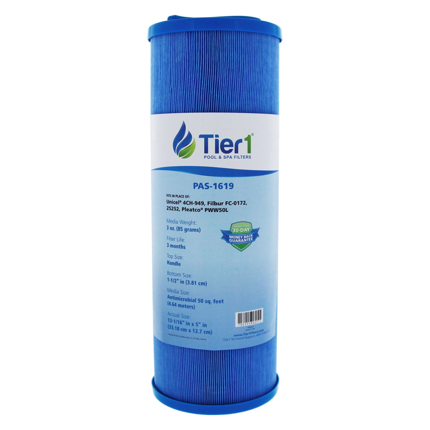 13-1/16 x 5 Inch Tier1 Brand Replacement For 817-4050 (Antimicrobial) - DiscountFilterStore.com