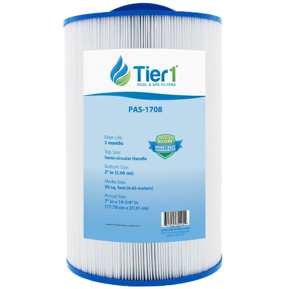 10-3/4 x 7 Inch Tier1 Brand Replacement For PLEATCO-PCD50 - DiscountFilterStore.com