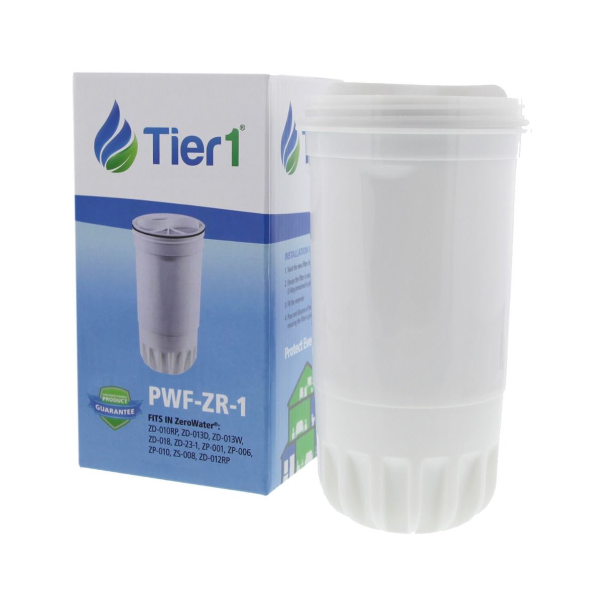 PWF-ZR-1 Zerowater ZR-001 Comparable Pitcher Water Filter by Tier1 - DiscountFilterStore.com