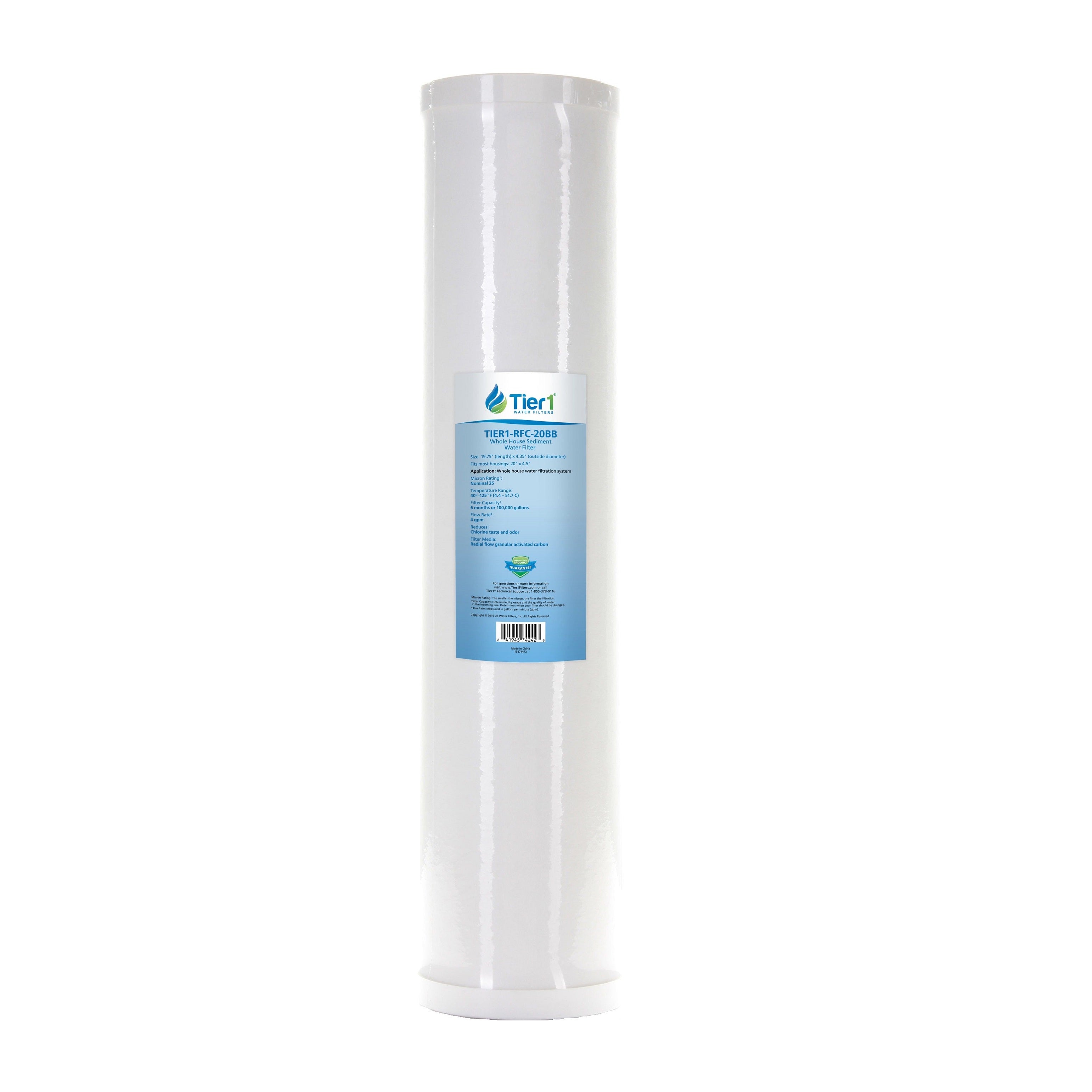 RFC-20BB Whole House Filter Replacement Cartridge by Tier1 - Whole House Cartridges - DiscountFilterStore.com
