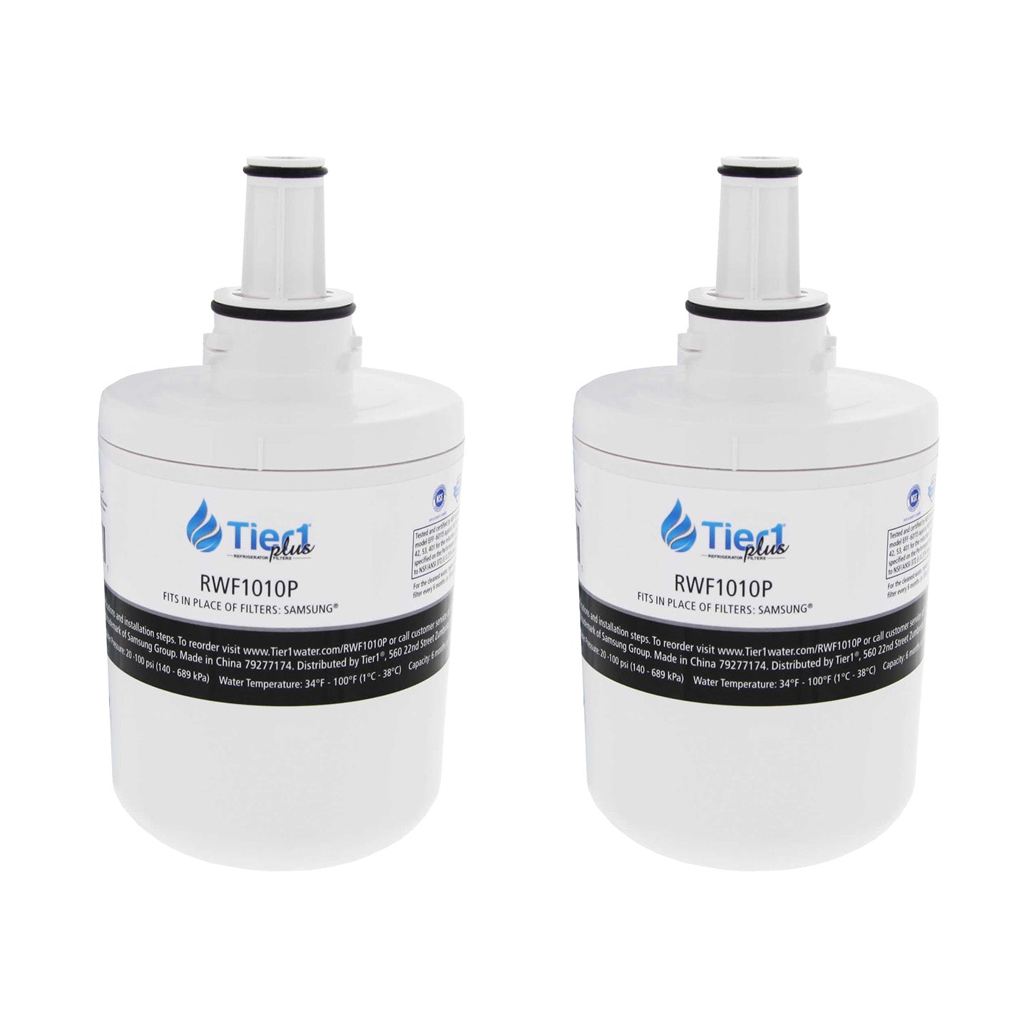 DA29-00003G Samsung Comparable Lead and Mercury Reducing Refrigerator Water Filter By Tier1 Plus - DiscountFilterStore.com