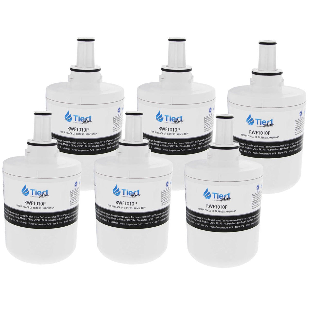 DA29-00003G Samsung Comparable Lead and Mercury Reducing Refrigerator Water Filter By Tier1 Plus - DiscountFilterStore.com