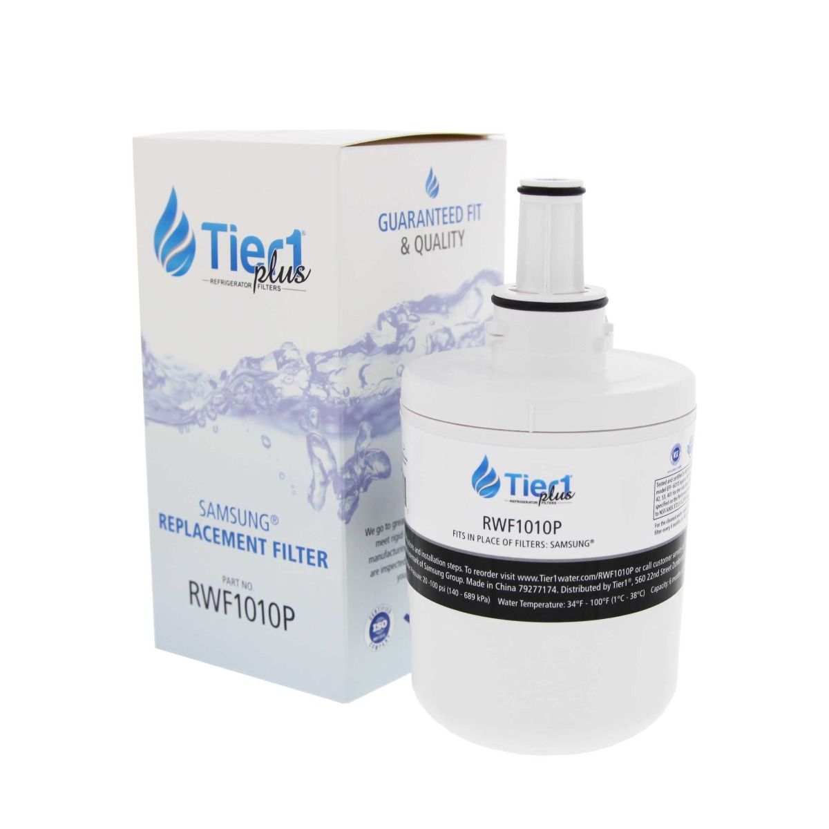 DA29-00003G Samsung Comparable Lead and Mercury Reducing Refrigerator Water Filter By Tier1 Plus - DiscountFilterStore.com