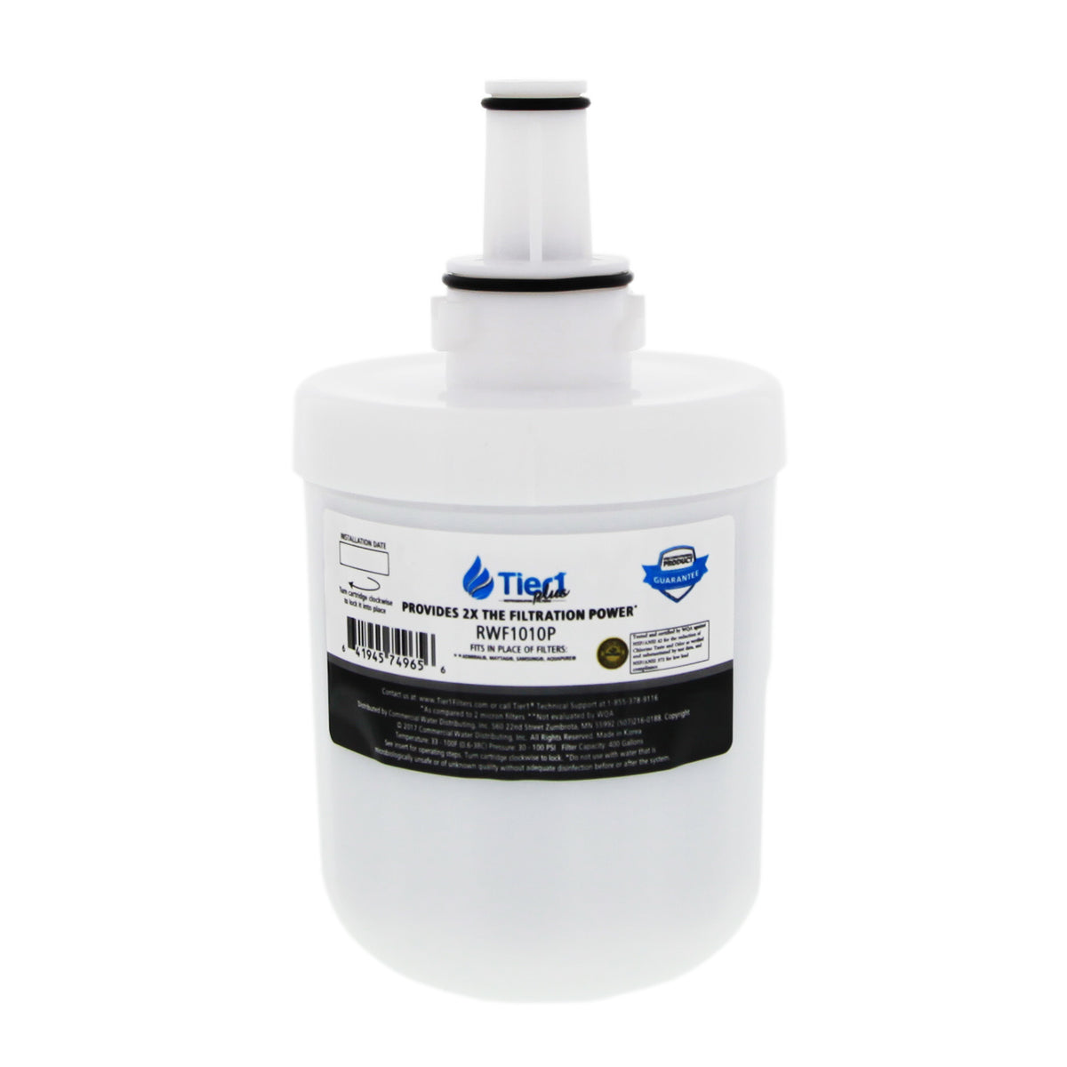 DA29-00003G Samsung Comparable Lead and Mercury Reducing Refrigerator Water Filter By Tier1 Plus - DiscountFilterStore.com