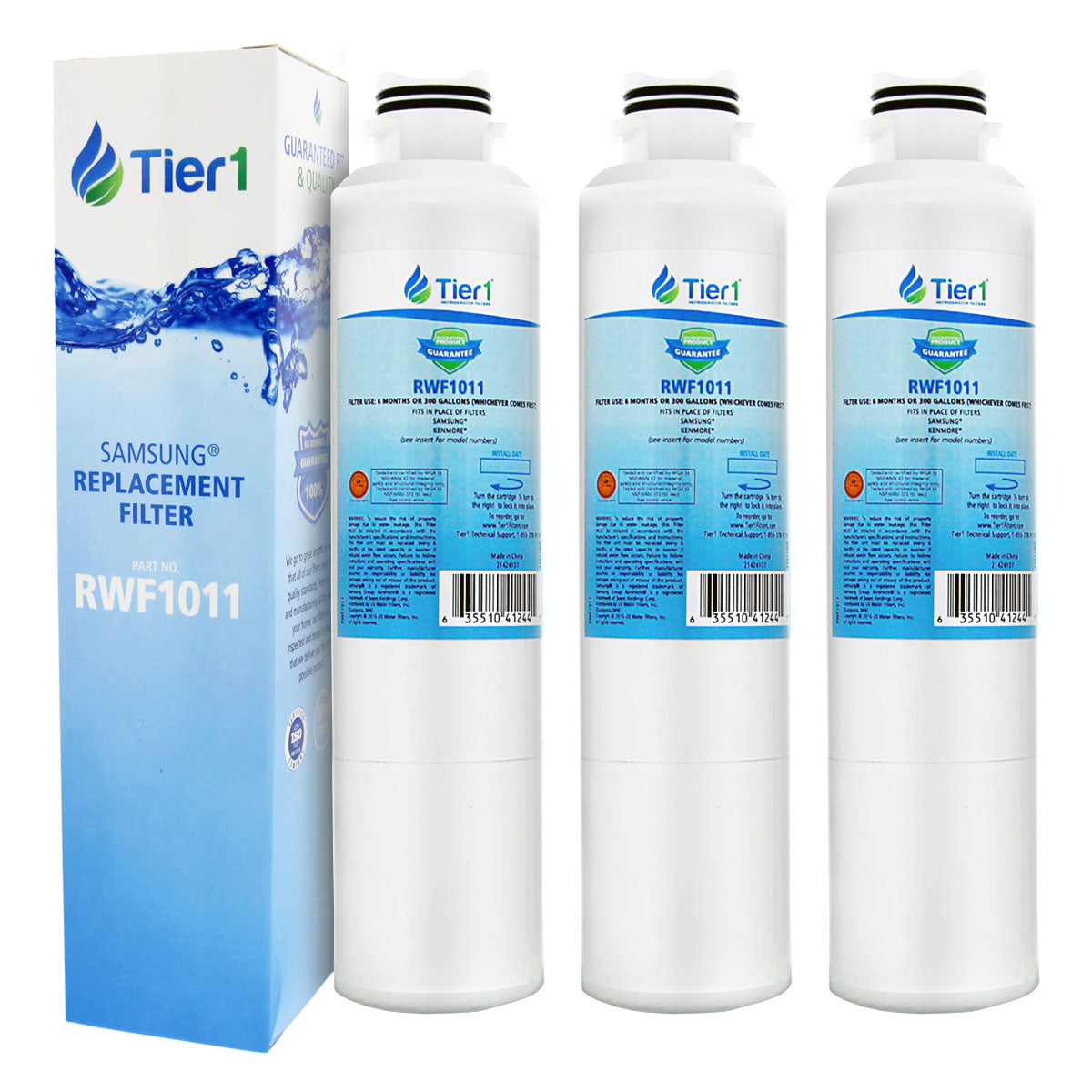 DA29-00020B Samsung Comparable Refrigerator Water Filter Replacement By Tier1 3 Pack- DiscountFilterStore.com