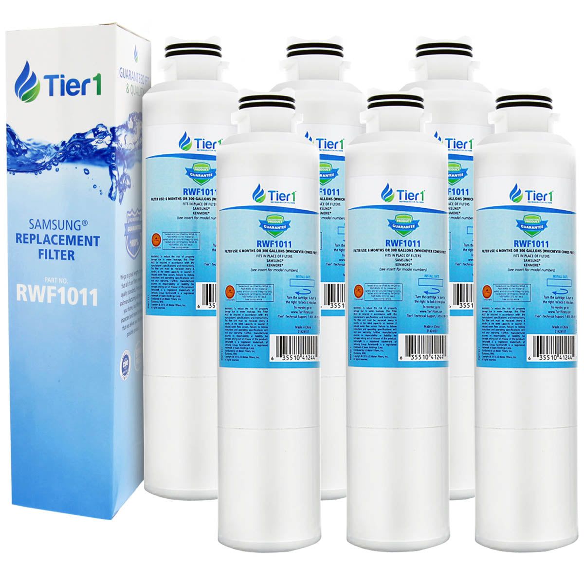DA29-00020B Samsung Comparable Refrigerator Water Filter Replacement By Tier1 6 Pack- DiscountFilterStore.com