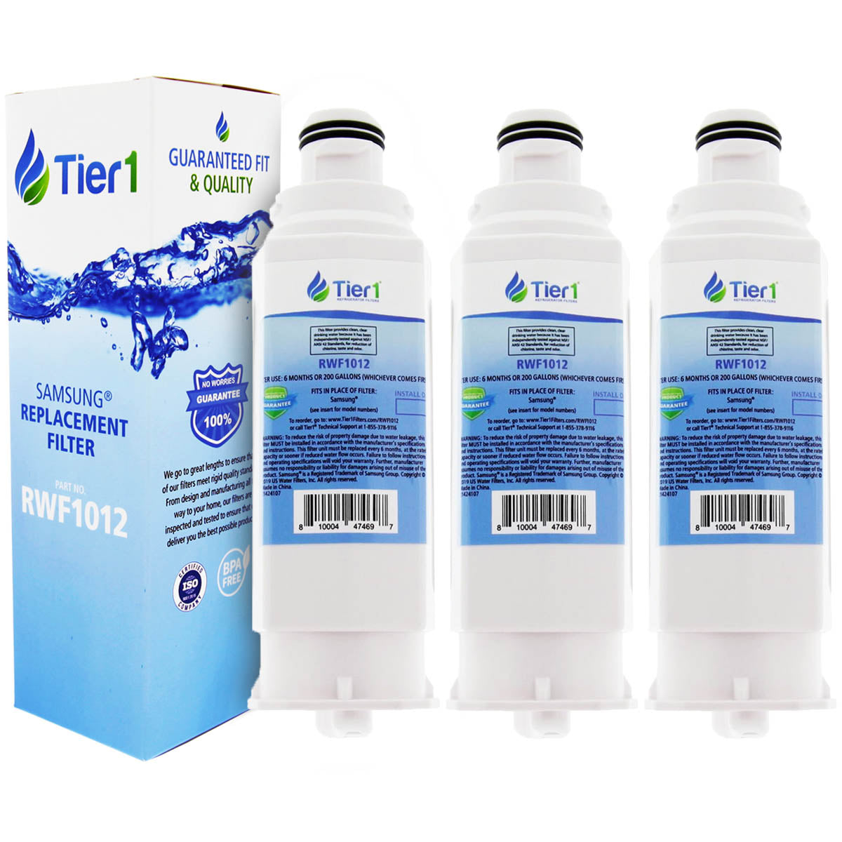 DA97-17376B / HAF-QIN/EXP Samsung Comparable Refrigerator Water Filter by Tier1 - DiscountFilterStore.com