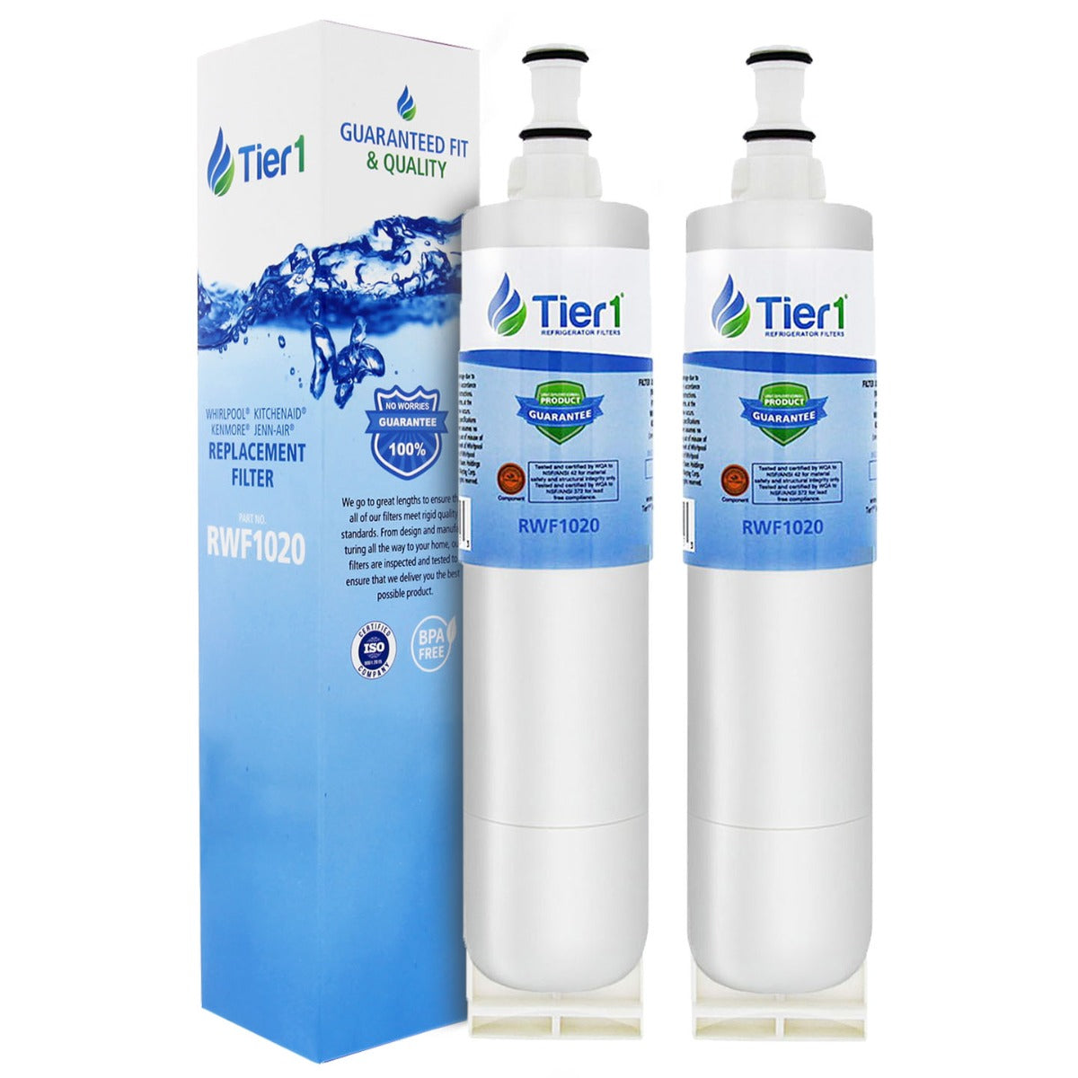 4396508/4396510 Whirlpool Comparable Refrigerator Water Filter Replacement By Tier1 - DiscountFilterStore.com