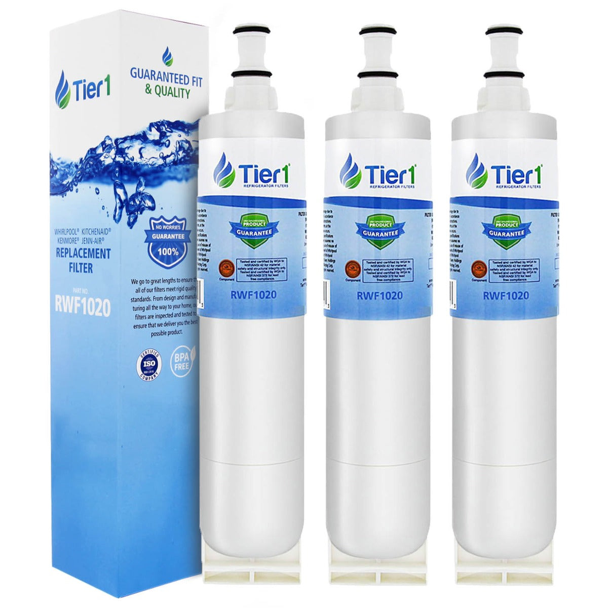 4396508/4396510 Whirlpool Comparable Refrigerator Water Filter Replacement By Tier1 - DiscountFilterStore.com