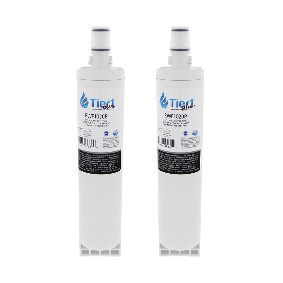EDR5RXD1 EveryDrop 4396508/4396510 Whirlpool Comparable Lead and Mercury Reducing Refrigerator Water Filter By Tier1 Plus - DiscountFilterStore.com