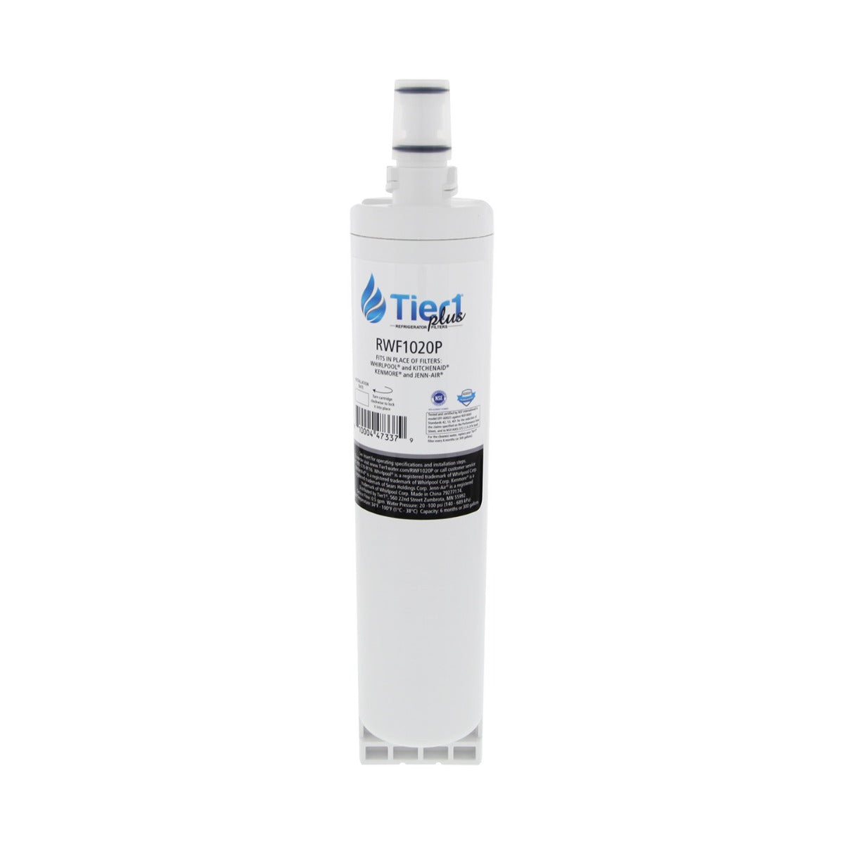 EDR5RXD1 EveryDrop 4396508/4396510 Whirlpool Comparable Lead and Mercury Reducing Refrigerator Water Filter By Tier1 Plus - DiscountFilterStore.com