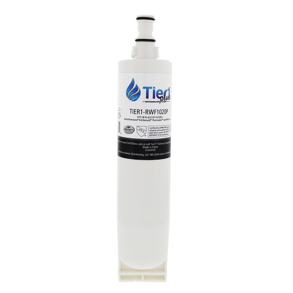 EDR5RXD1 EveryDrop 4396508/4396510 Whirlpool Comparable Lead and Mercury Reducing Refrigerator Water Filter By Tier1 Plus - DiscountFilterStore.com