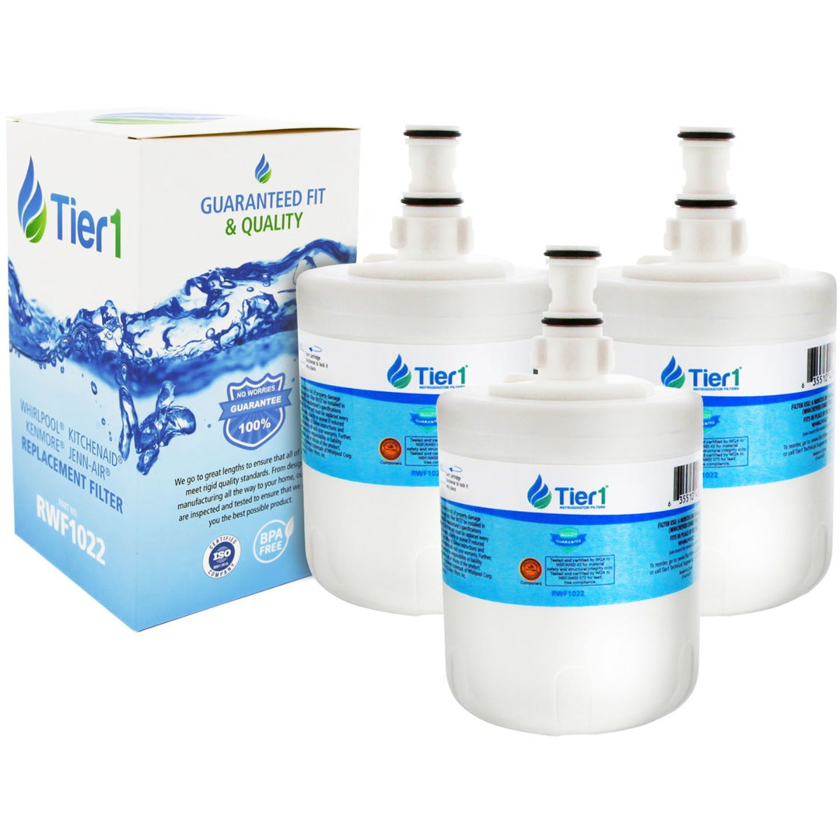 8171413 / 8171414 Whirlpool Comparable Refrigerator Water Filter Replacement By Tier1 - DiscountFilterStore.com