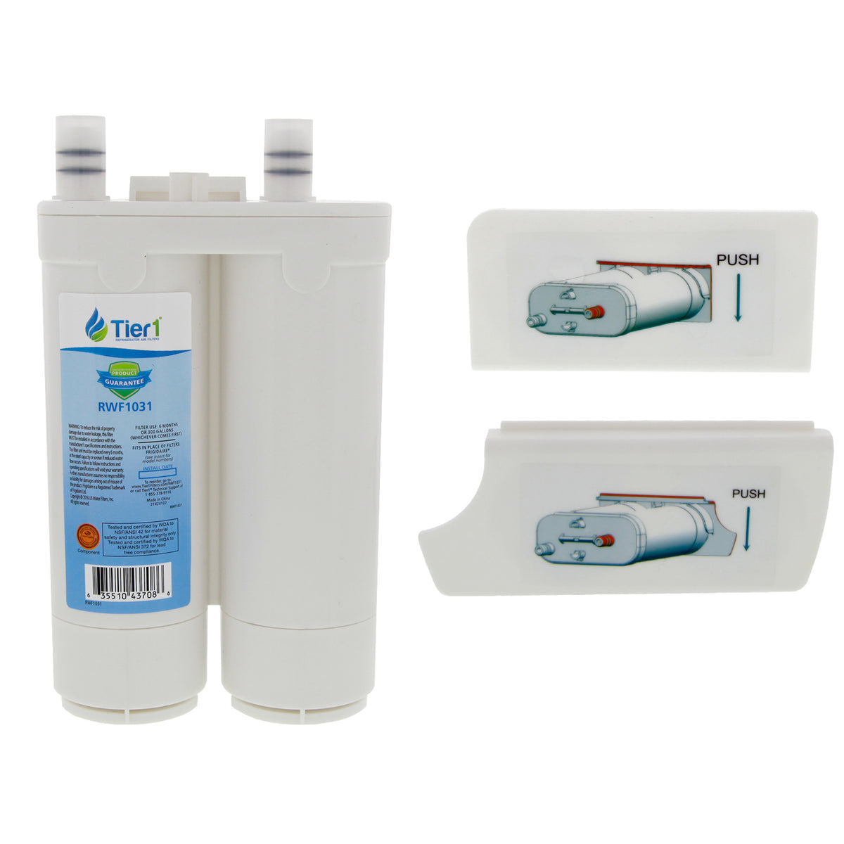WF2CB Frigidaire PureSource2 Comparable Refrigerator Water Filter Replacement By Tier1 - DiscountFilterStore.com