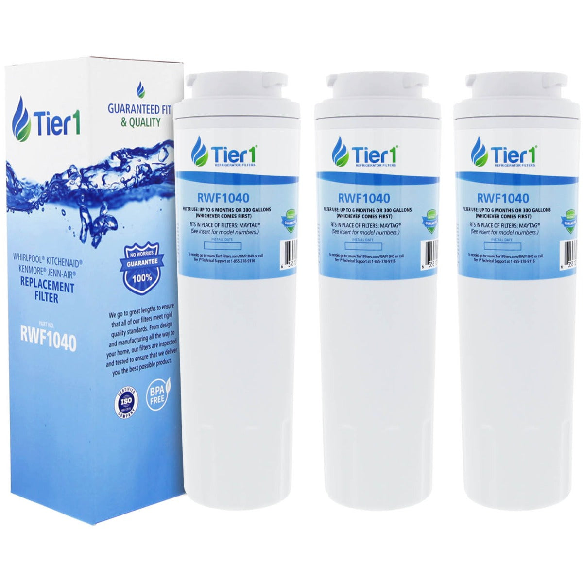 EDR4RXD1 EveryDrop UKF8001 Maytag Comparable Refrigerator Water Filter Replacement By Tier1 - DiscountFilterStore.com