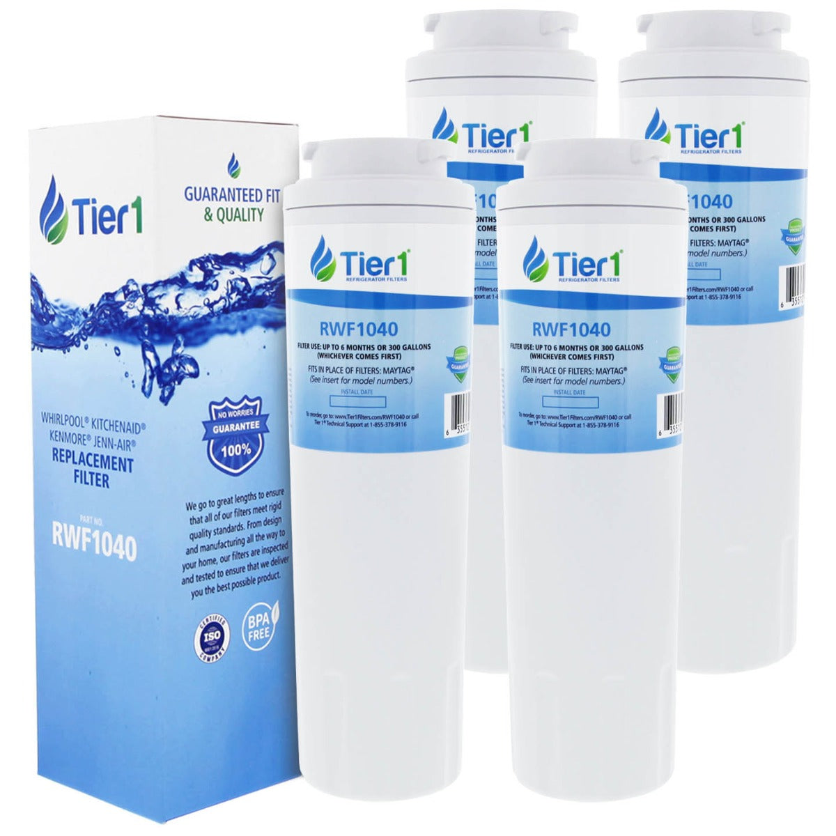 EDR4RXD1 EveryDrop UKF8001 Maytag Comparable Refrigerator Water Filter Replacement By Tier1 - DiscountFilterStore.com