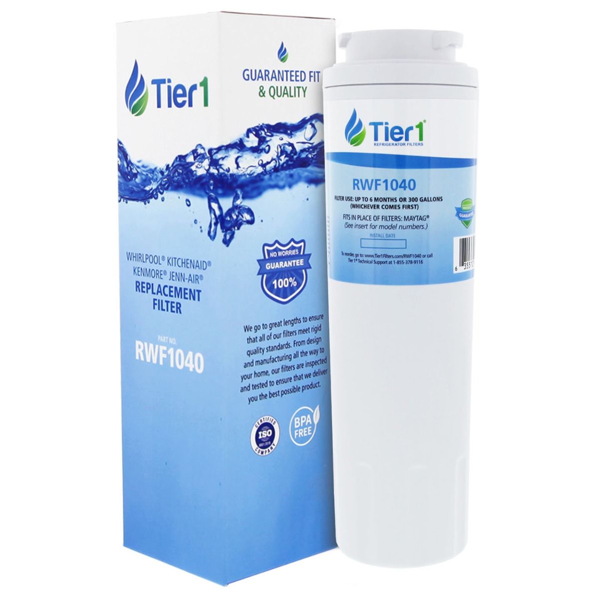 EDR4RXD1 EveryDrop UKF8001 Maytag Comparable Refrigerator Water Filter Replacement By Tier1 - DiscountFilterStore.com