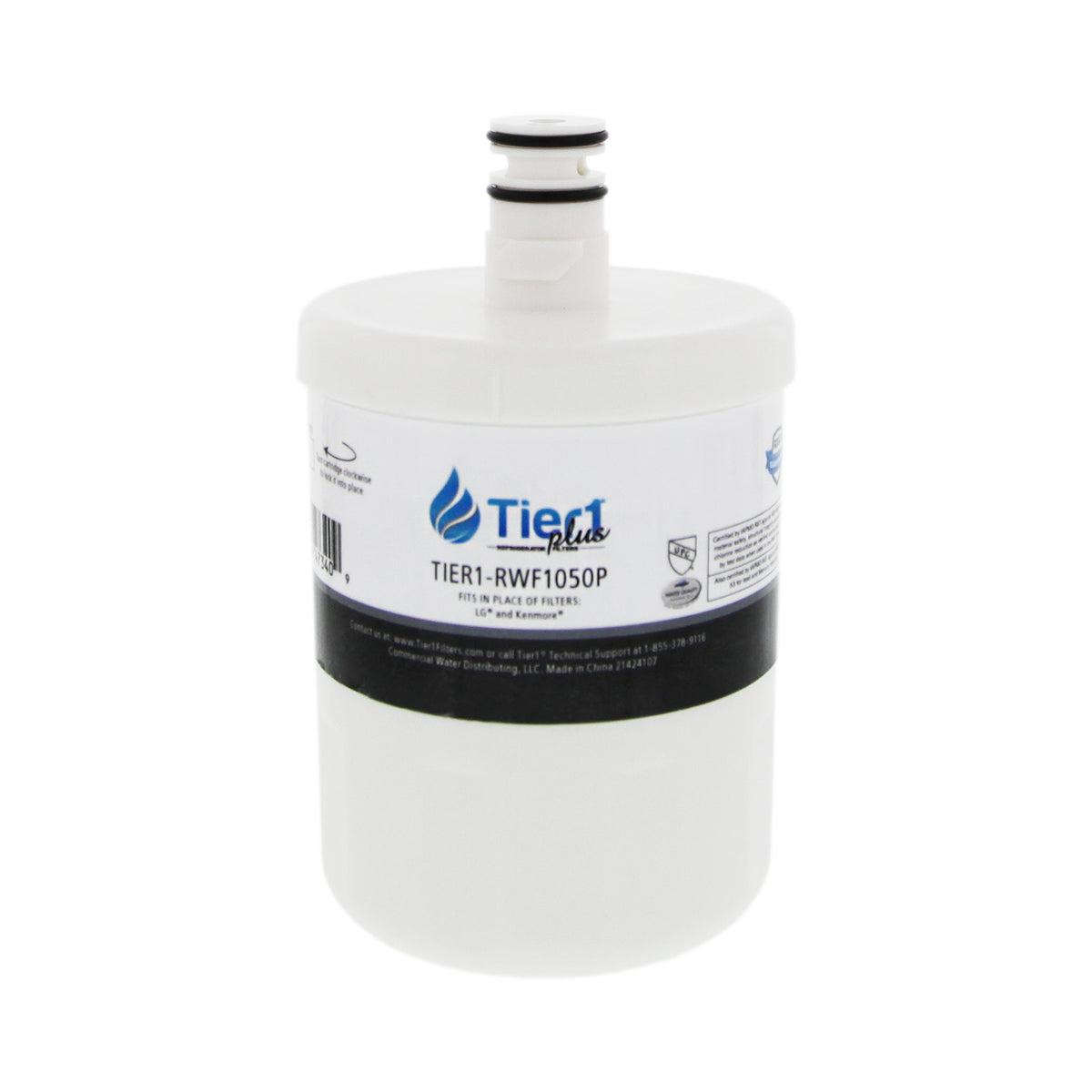 5231JA2002A / LT500P LG Comparable Lead and Mercury Reducing Refrigerator Water Filter By Tier1 Plus - DiscountFilterStore.com