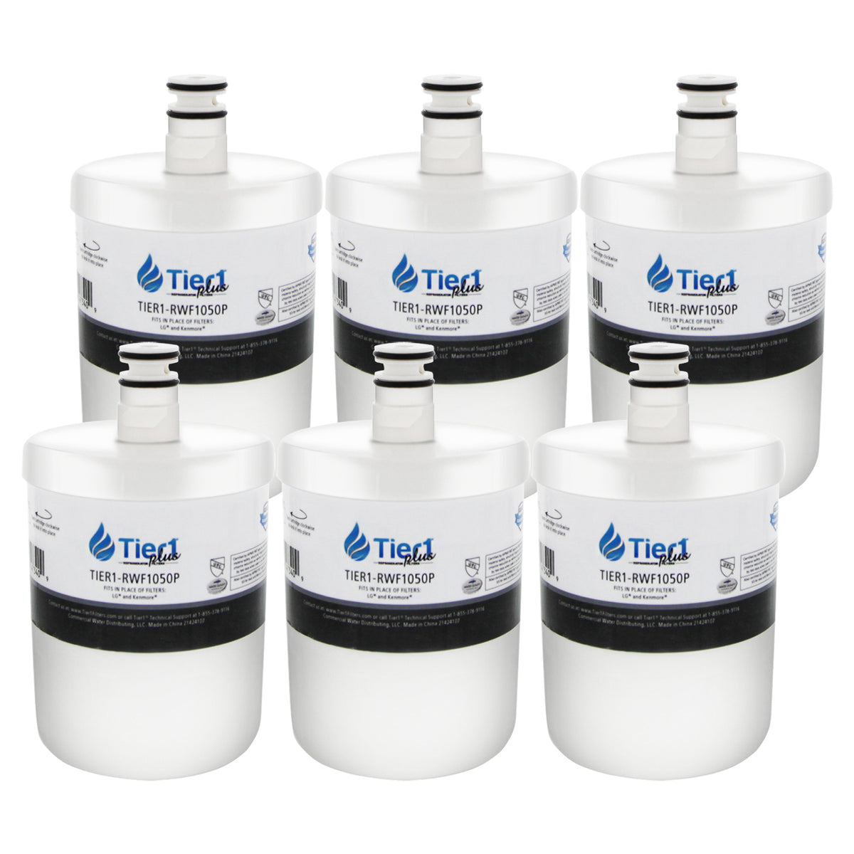 5231JA2002A / LT500P LG Comparable Lead and Mercury Reducing Refrigerator Water Filter By Tier1 Plus - DiscountFilterStore.com