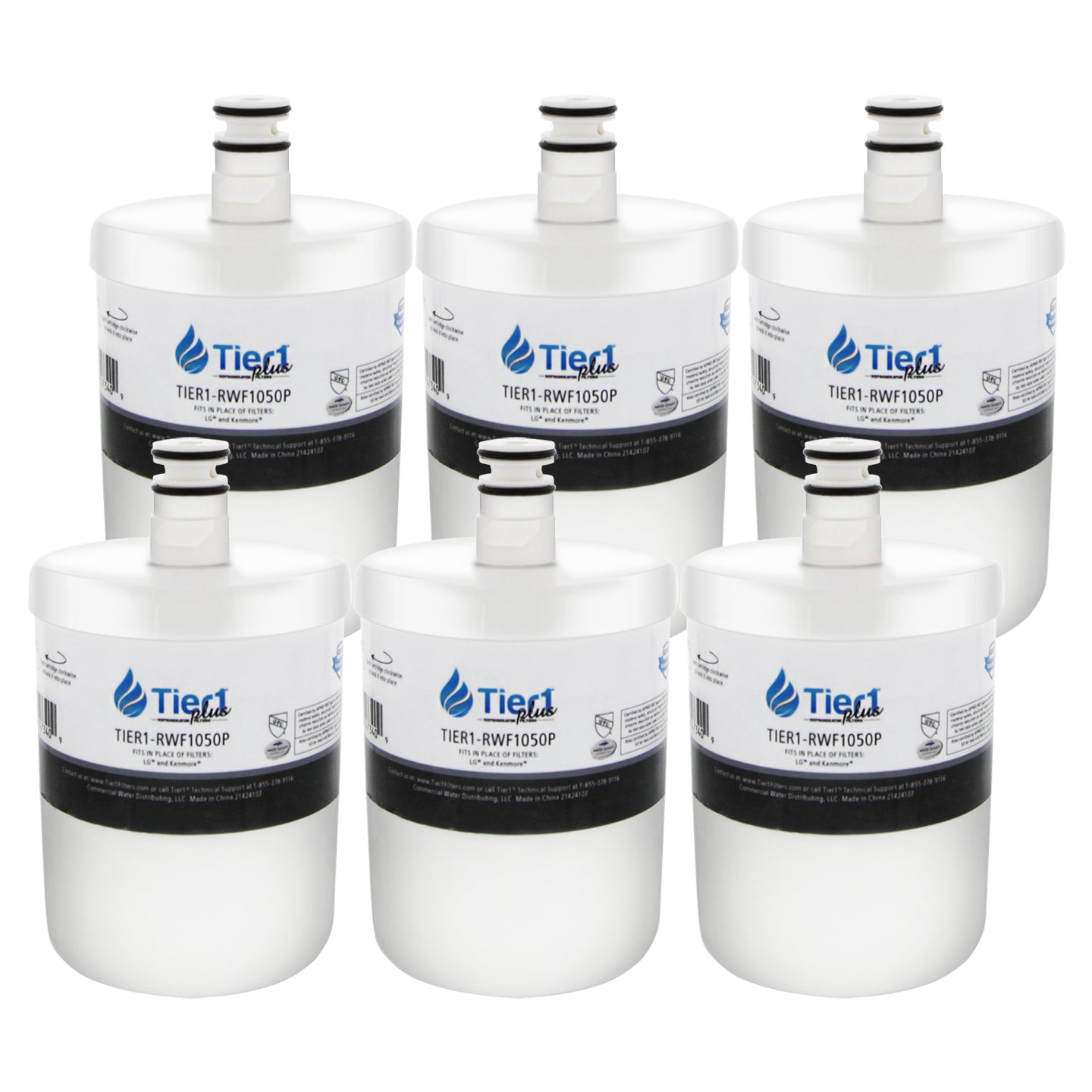 5231JA2002A / LT500P LG Comparable Lead and Mercury Reducing Refrigerator Water Filter By Tier1 Plus - DiscountFilterStore.com